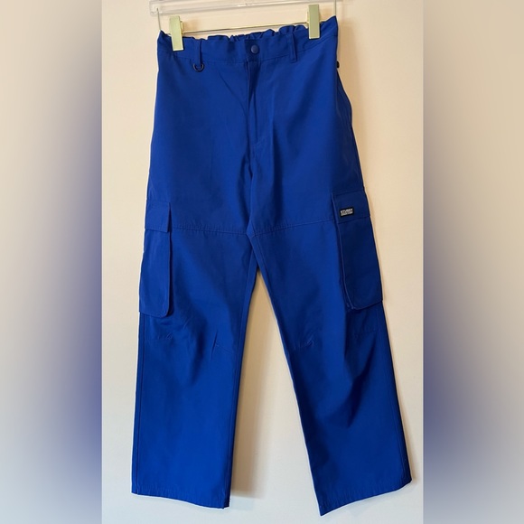 Stussy Design Corp Blue Cargo Straight Leg Hipster Skater Pants Women’s Size 7 - Picture 4 of 12